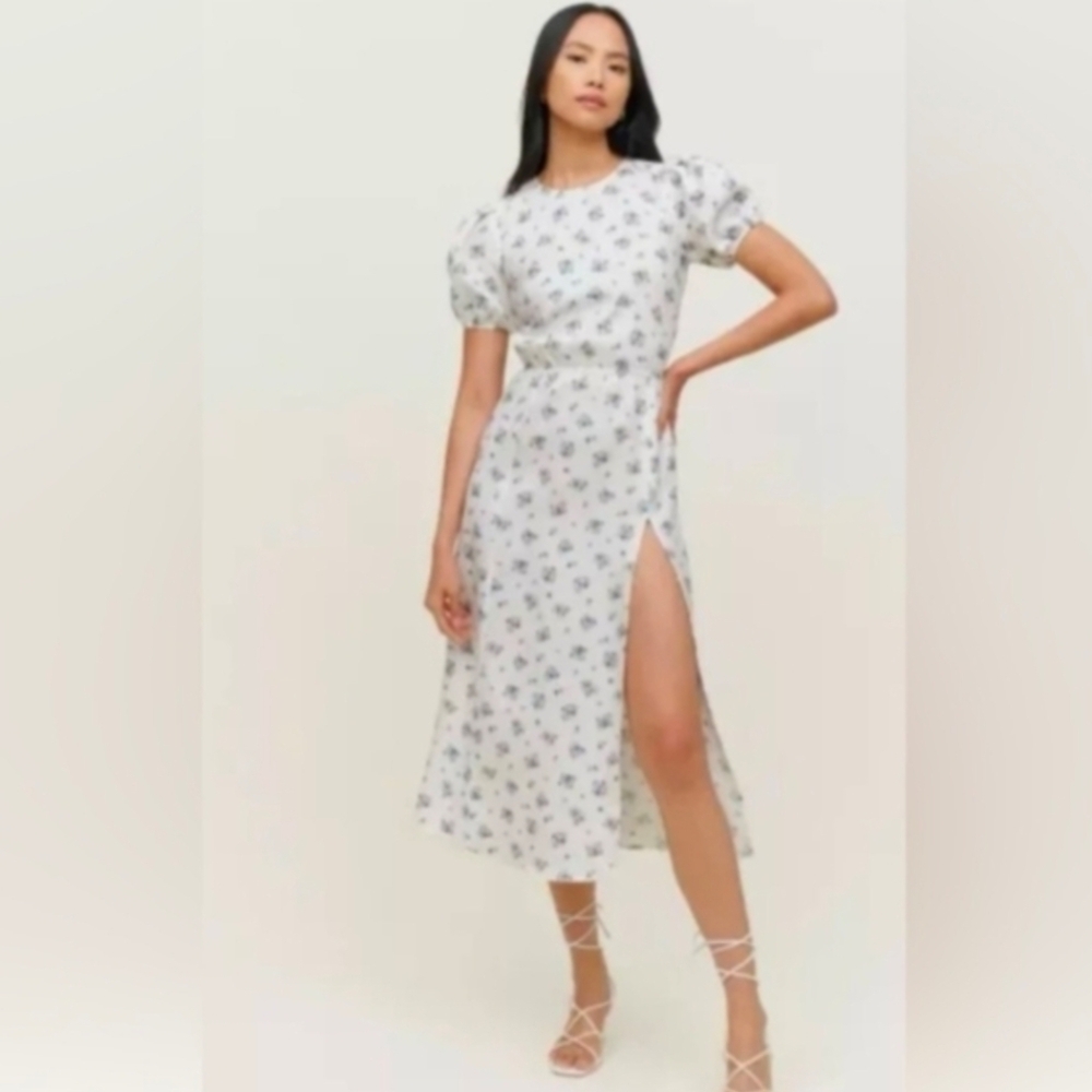Reformation • Anneliese Linen Dress in Blaire - Picture 2 of 11